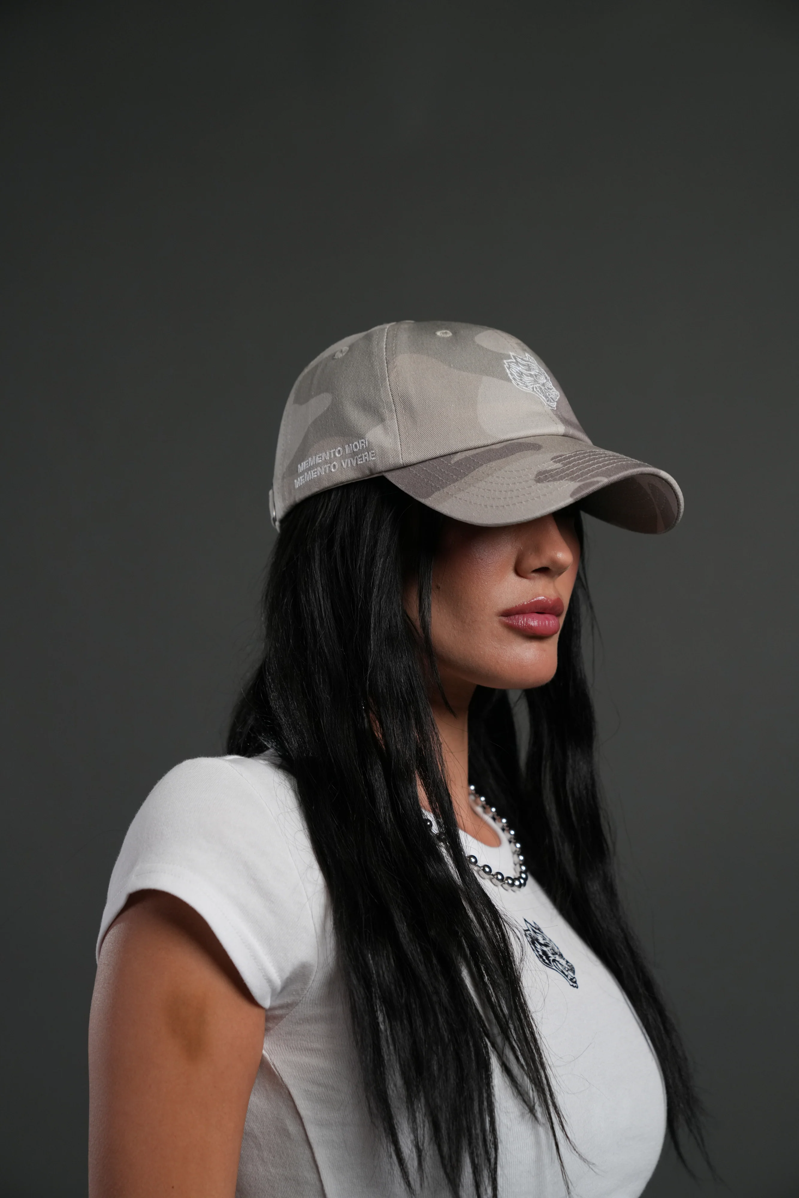 Wolf Head Forever Dad Hat V2 in Lush Vintage Woodland Camo - Image 5