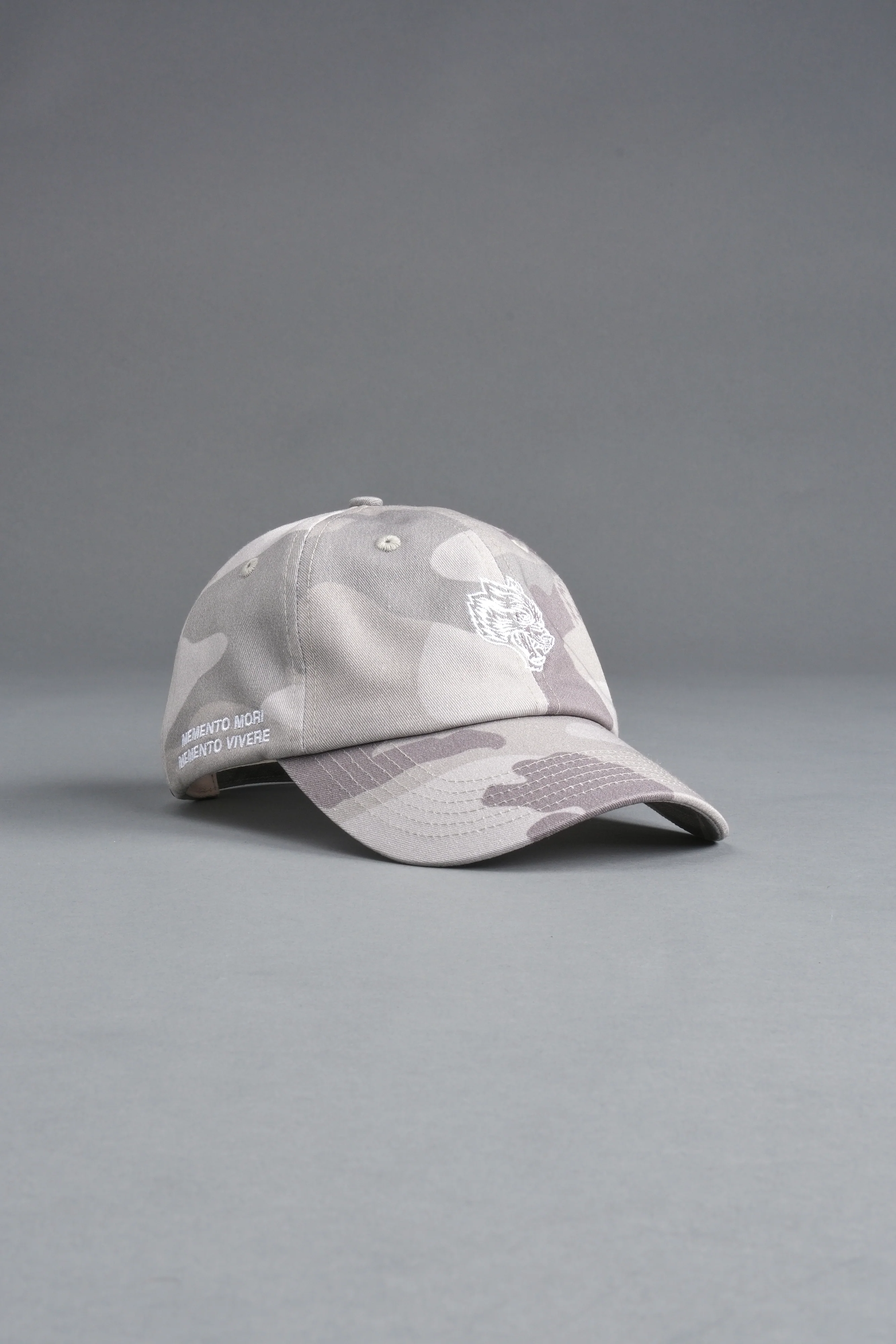 Wolf Head Forever Dad Hat V2 in Lush Vintage Woodland Camo - Image 7