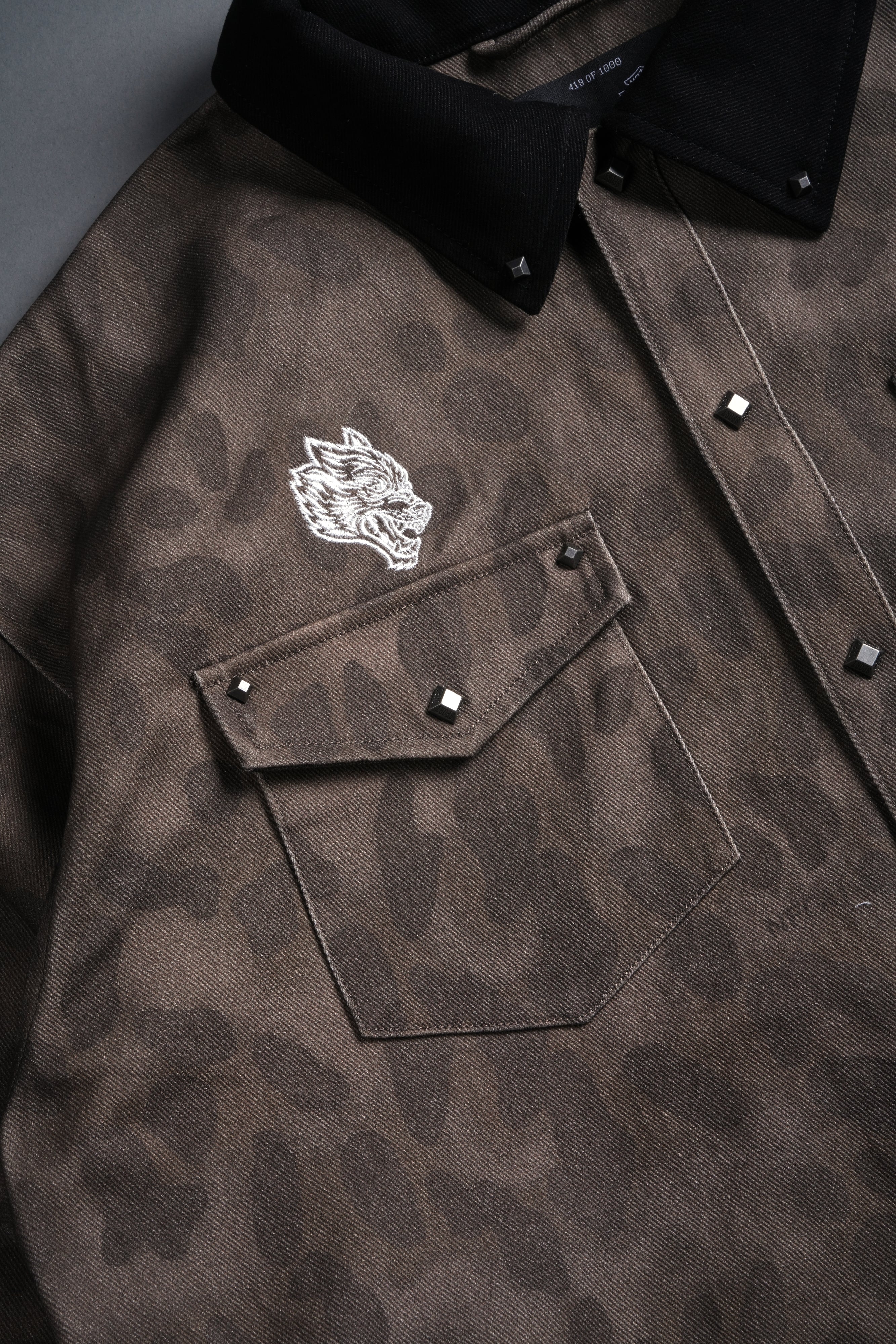 Wolf Head Harley-Davidson Winslow Shirt Jacket in Celeritas Morte - Image 12