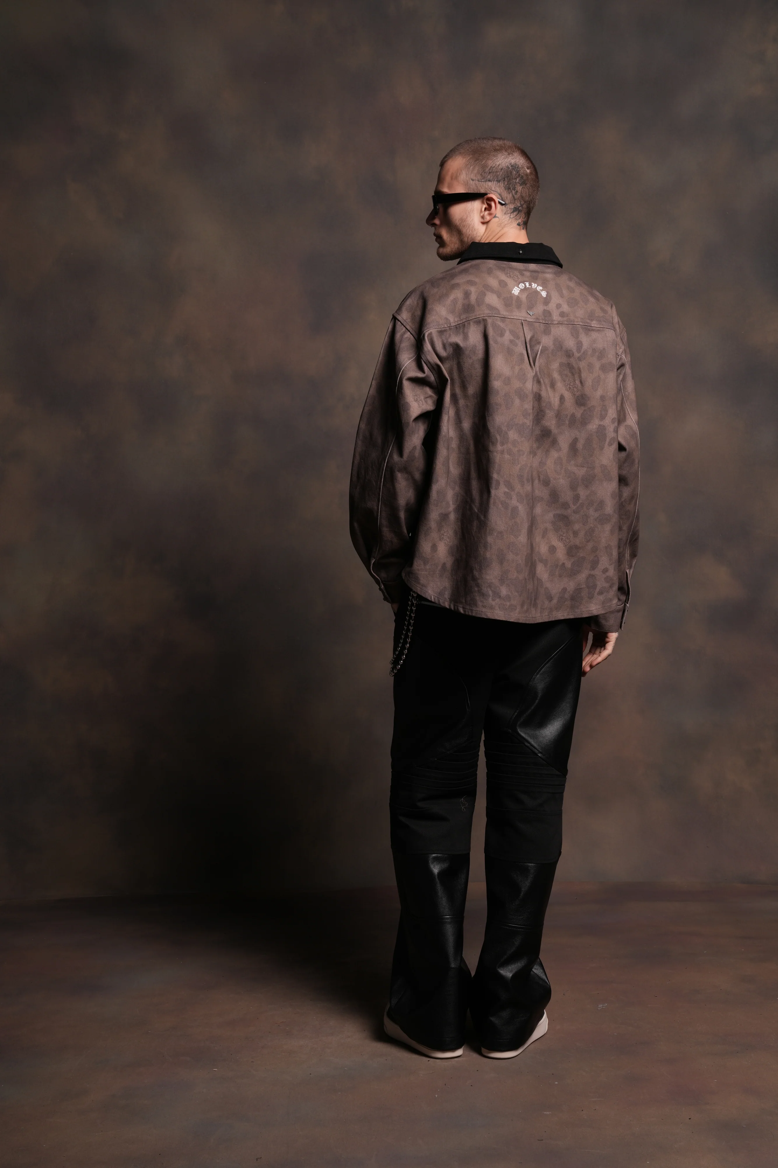 Wolf Head Harley-Davidson Winslow Shirt Jacket in Celeritas Morte - Image 6