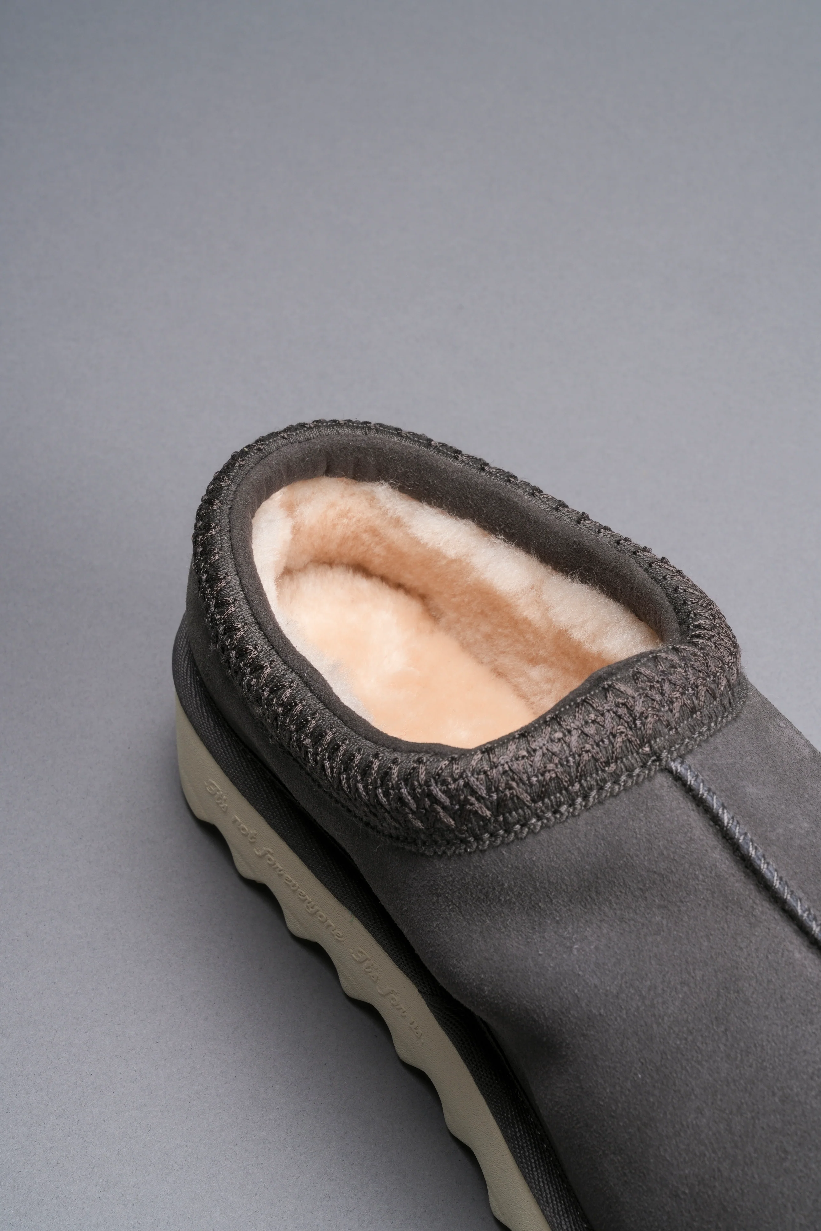 Wolf Head Mammoth Mule in Wolf Gray - Image 6