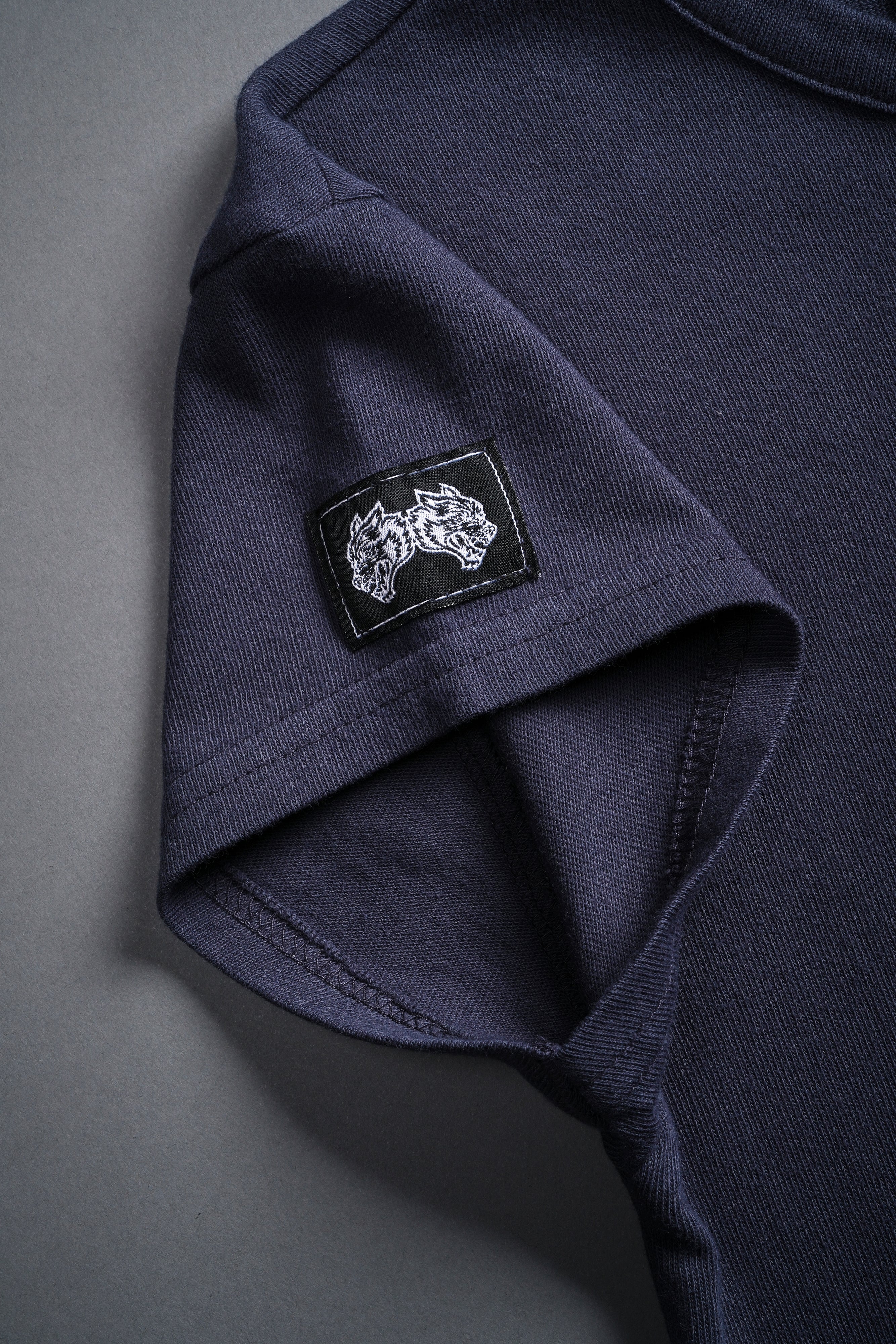 Wolf Label SSDDNFGU "Baby" Tee in Midnight Blue - Image 6