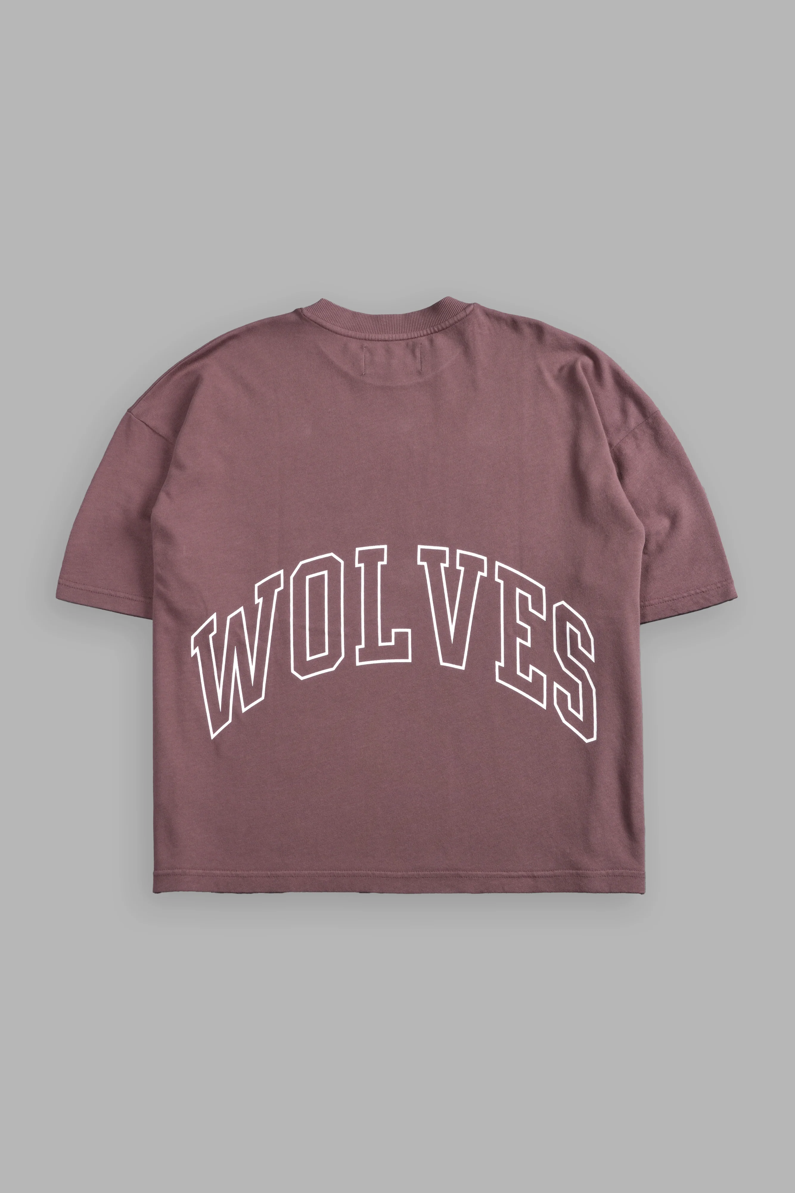 Wolf of the Flame Premium "Box Cut" Tee in Mauve - Image 3