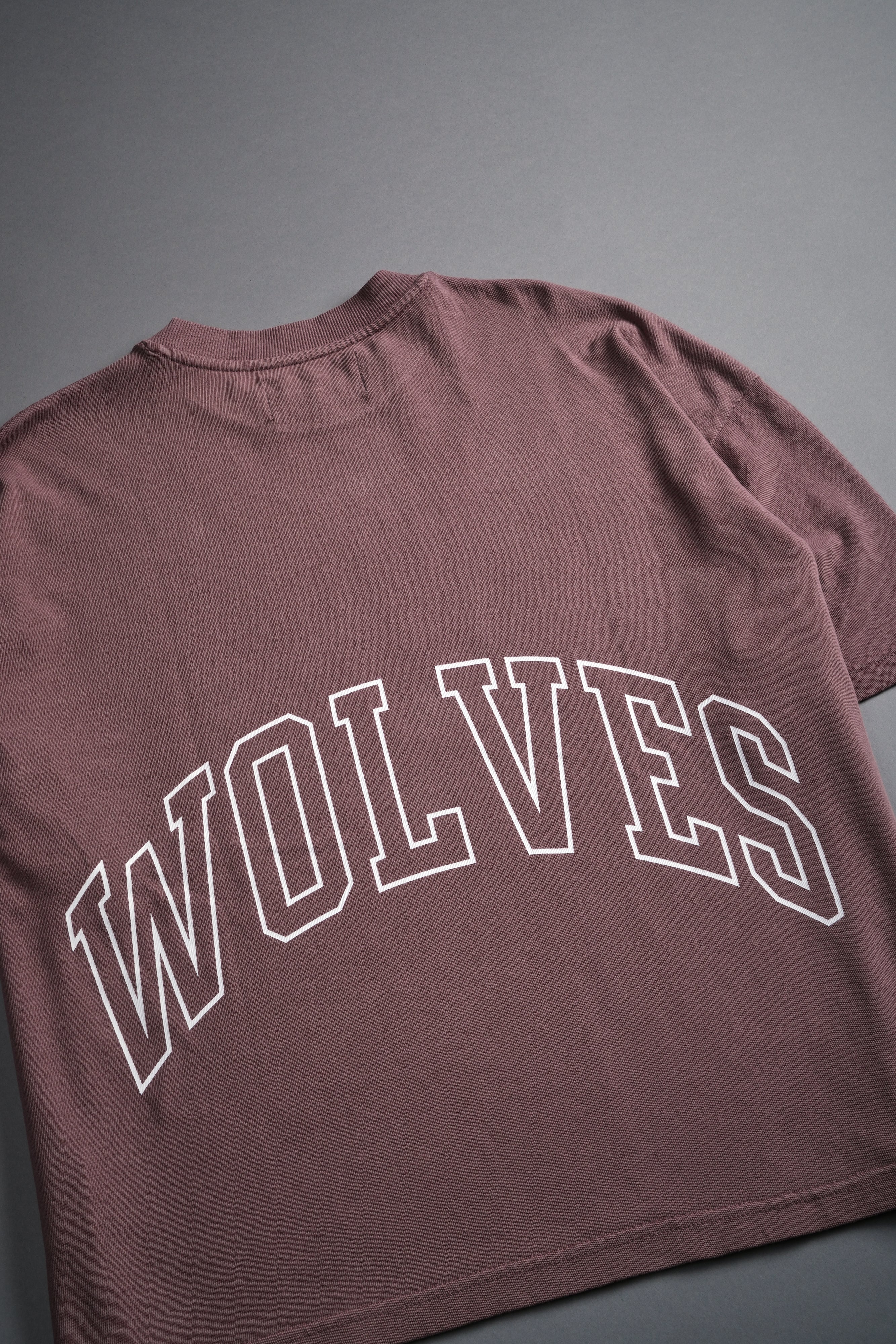 Wolf of the Flame Premium "Box Cut" Tee in Mauve - Image 8