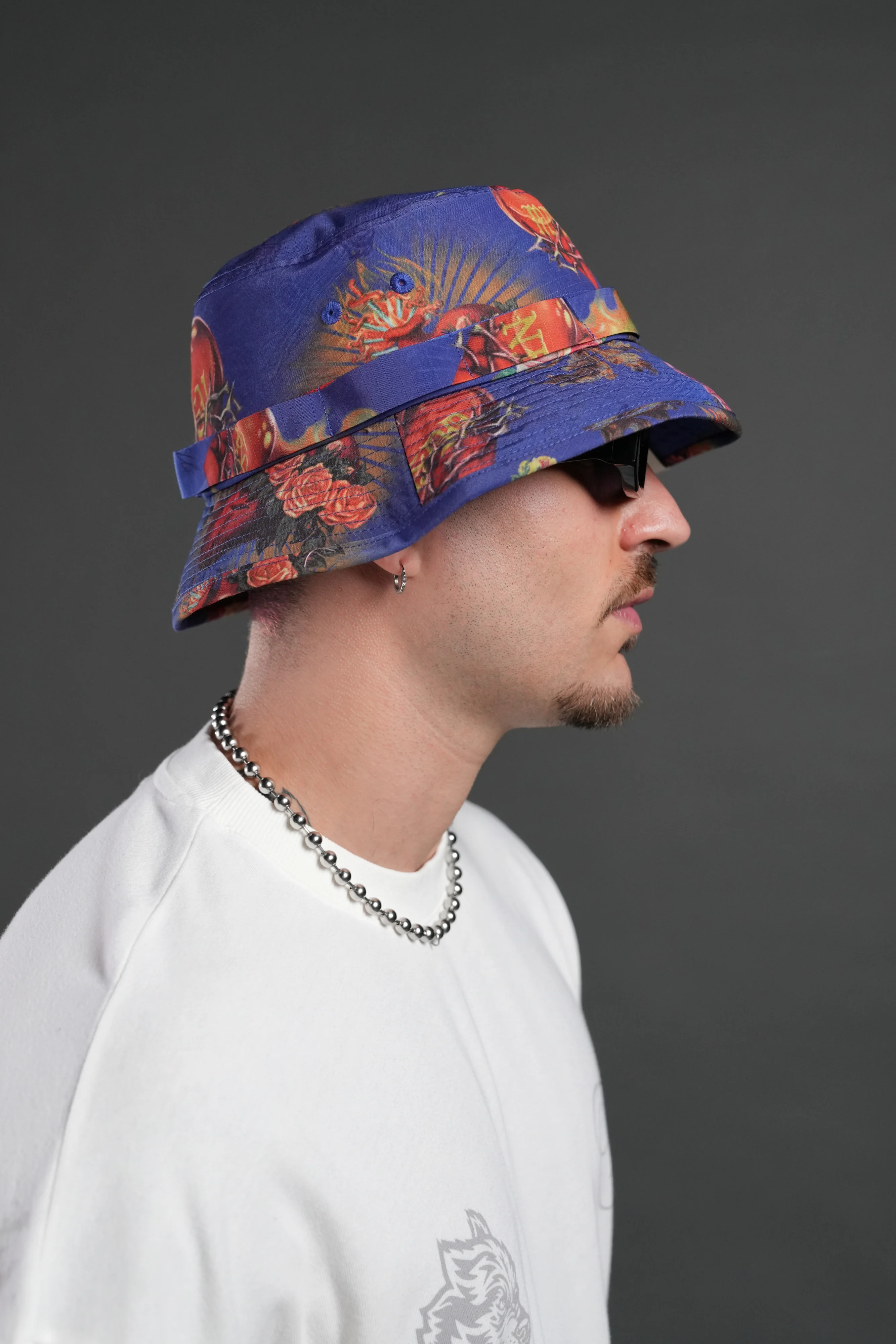 Wolf Patch V2 Boonie Bucket Hat in Corazon de Fuego - Image 5