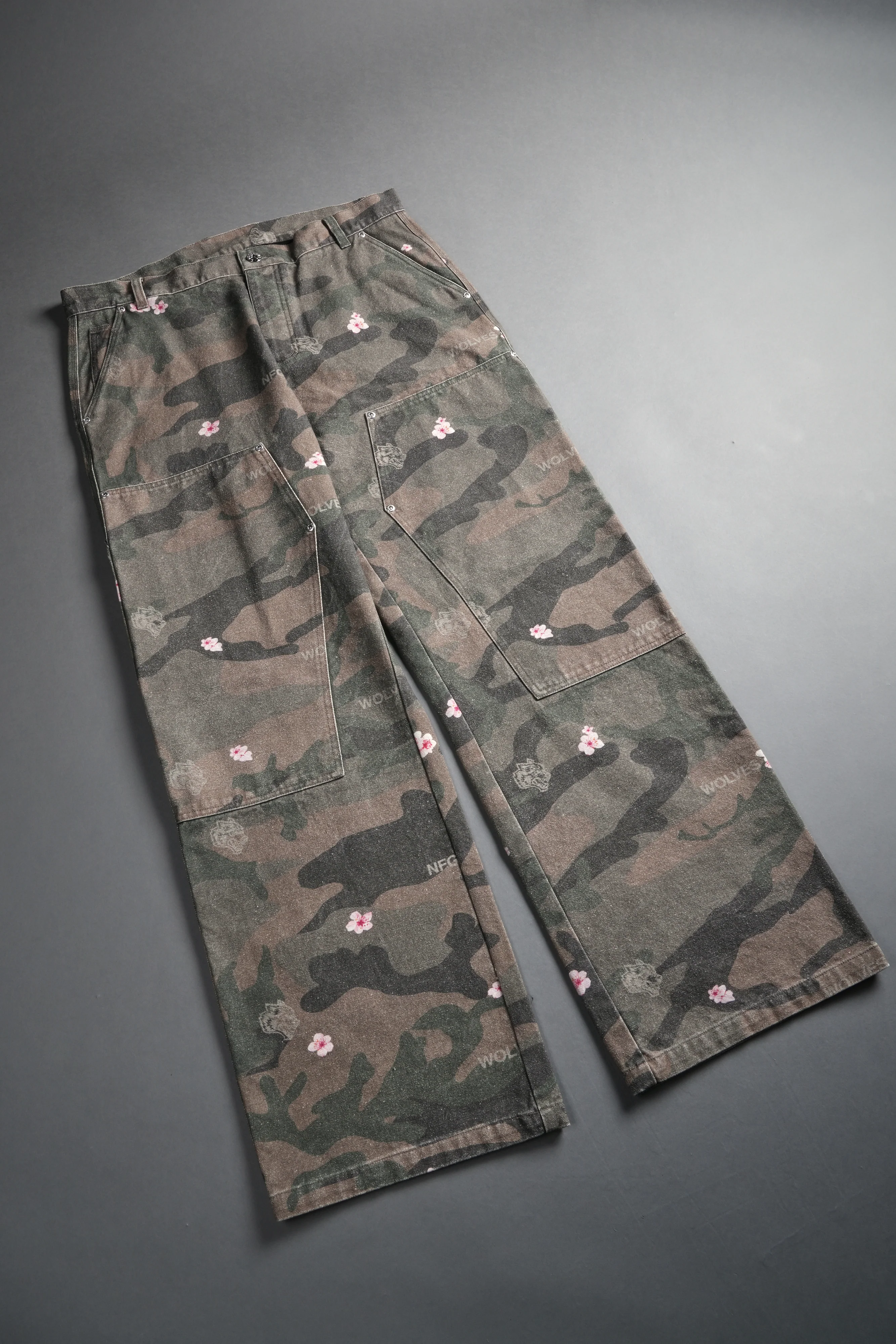 Wolves Chopper Hoffa V2 Pants in Vintage Blossom Woodland Camo - Image 12