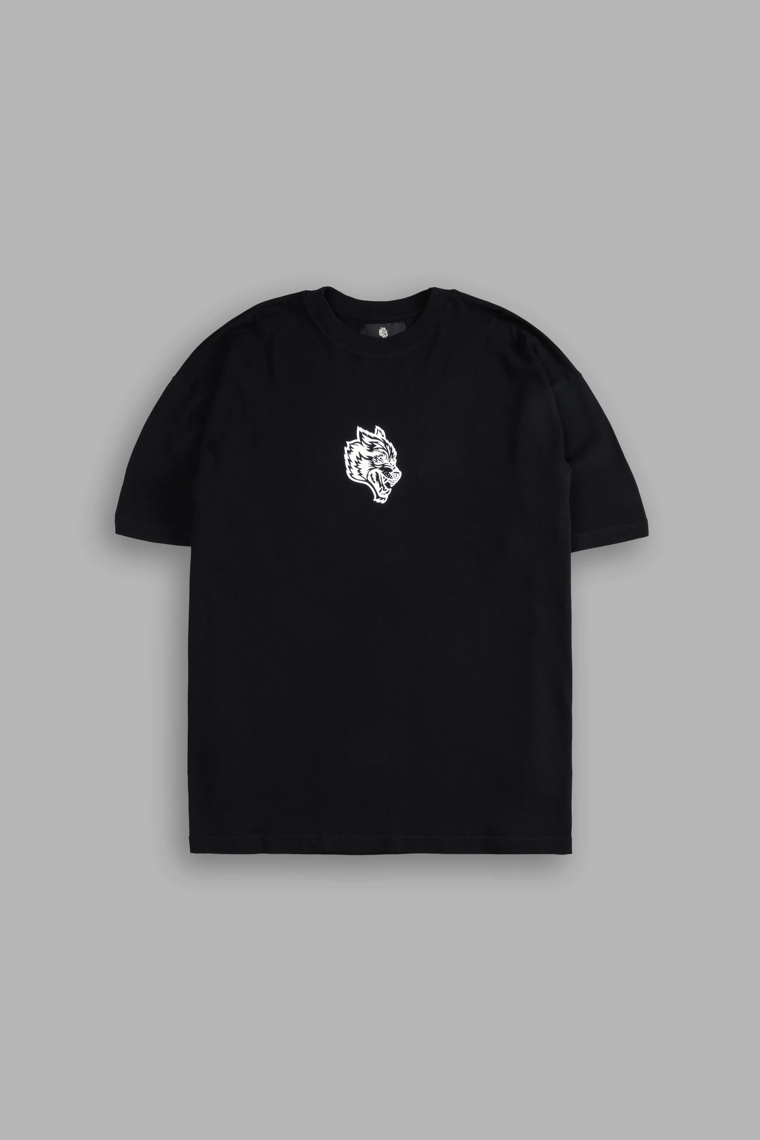 Wolves Club FRVR Unisex "Premium" Oversized Tee in Black - Image 3