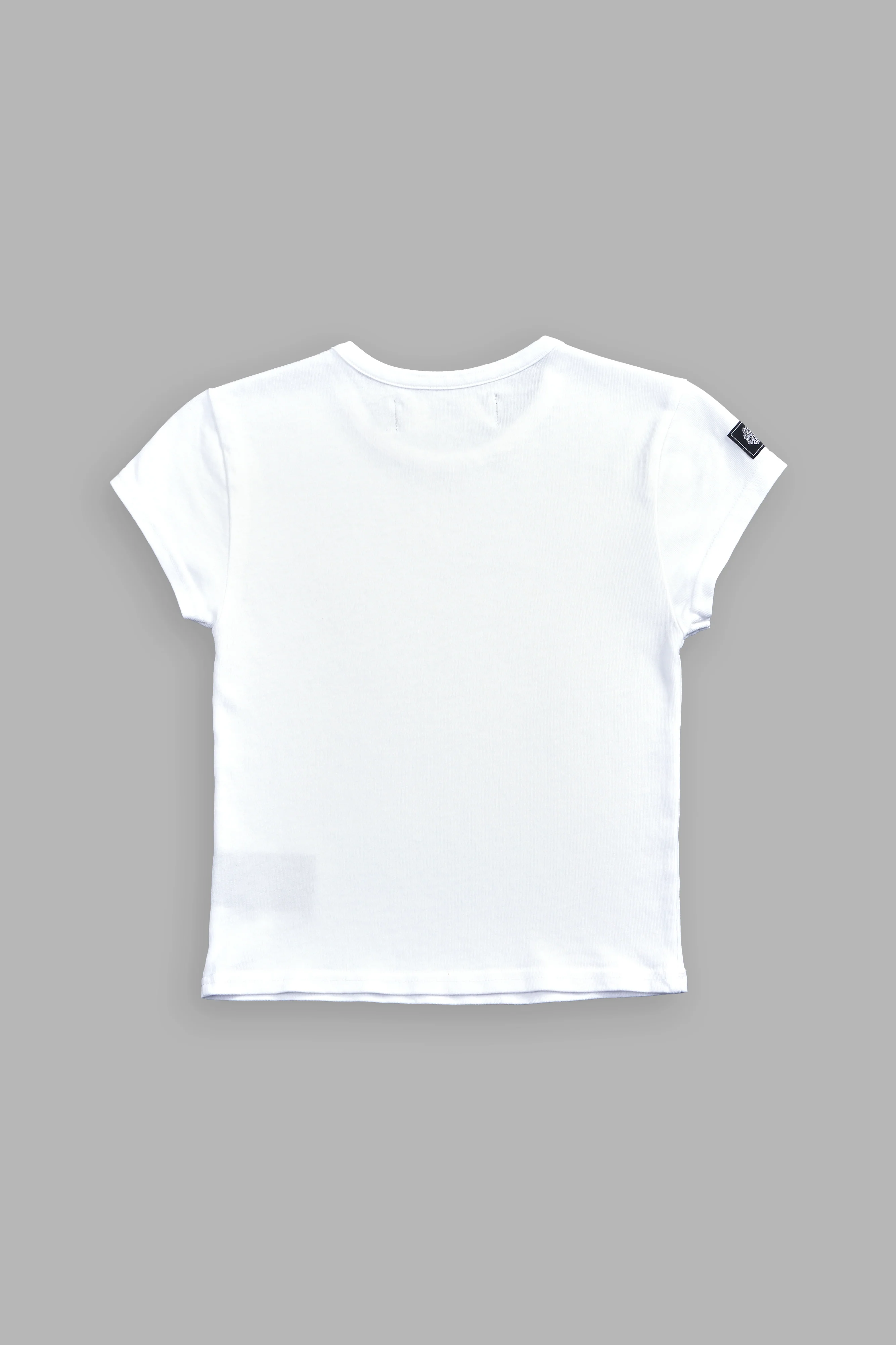 Wolves Forever Baby Tee in White - Image 4