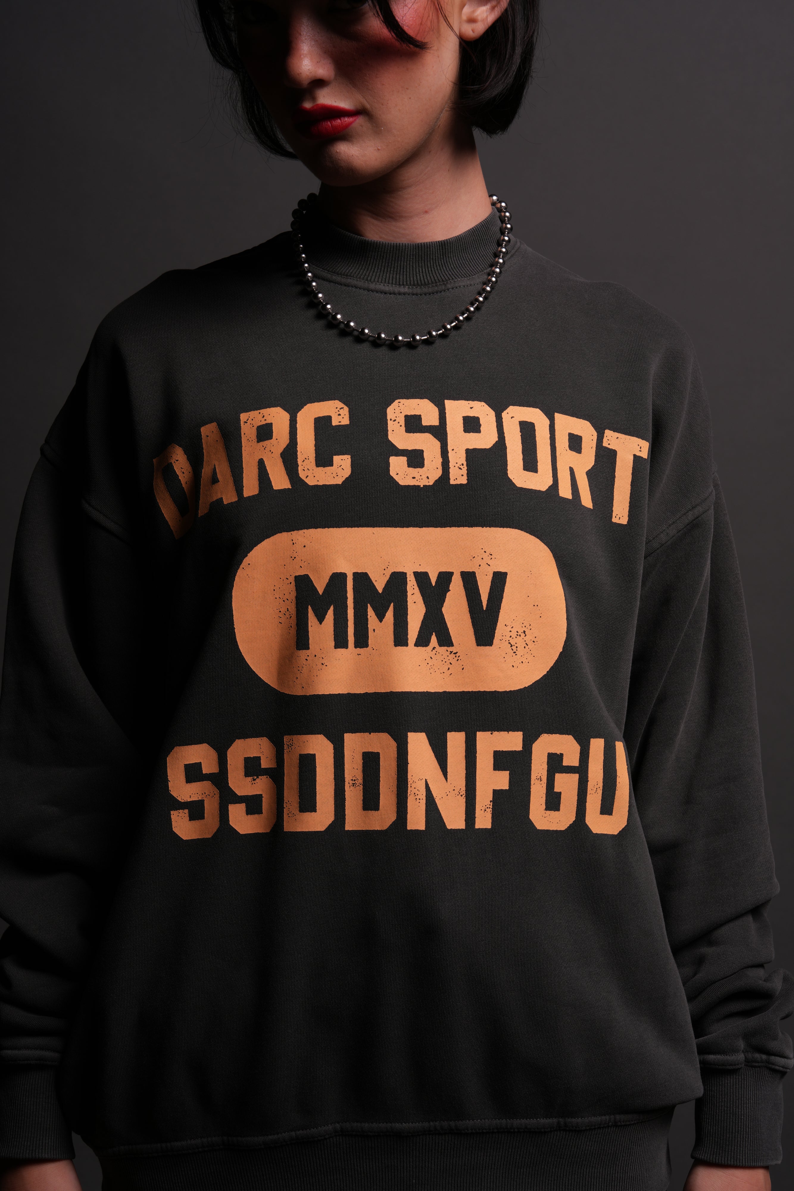 Wolves Forever London Unisex Crewneck in Wolf Gray - Image 5