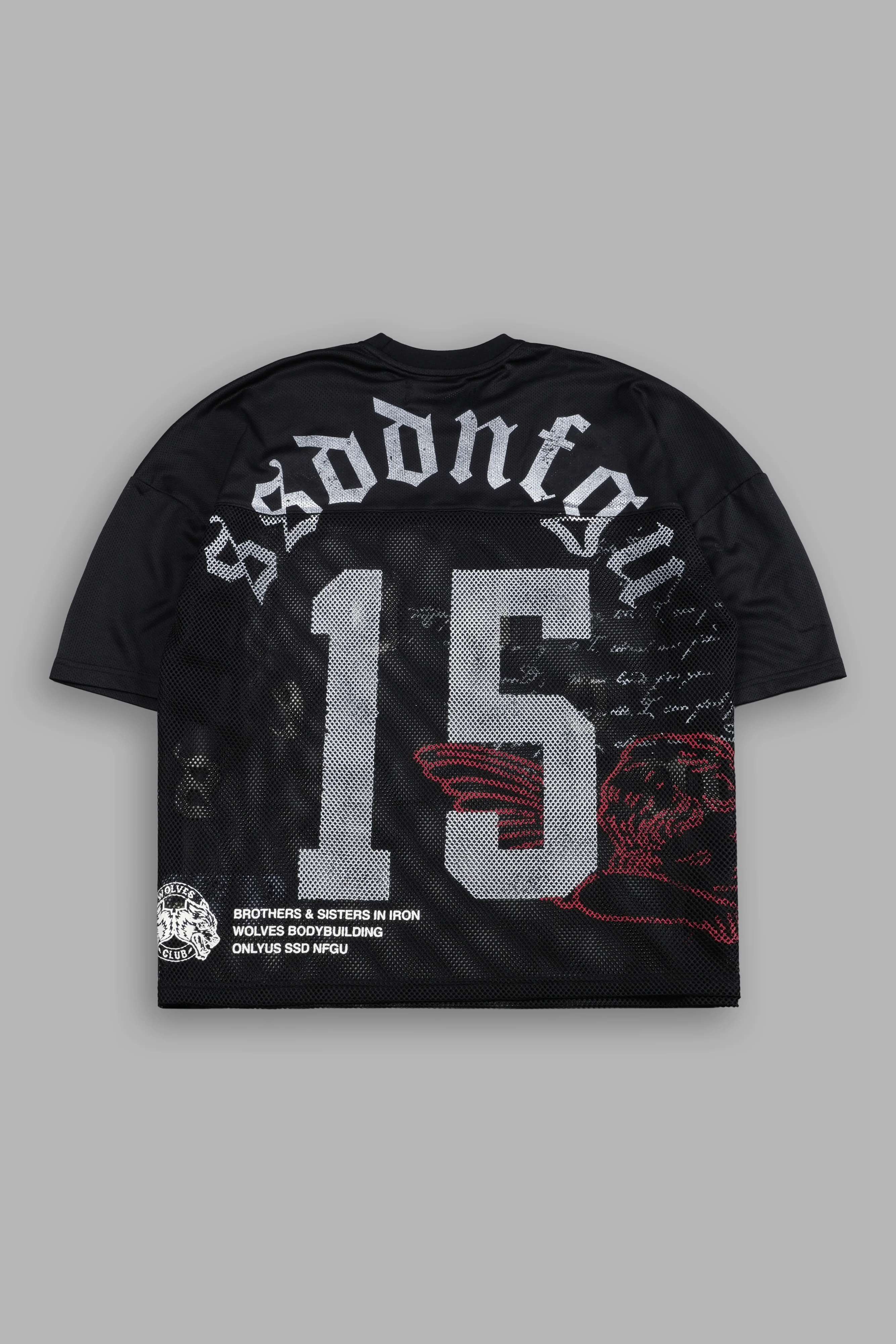 Wolves Pyramid Bobby B Jersey in Black - Image 3