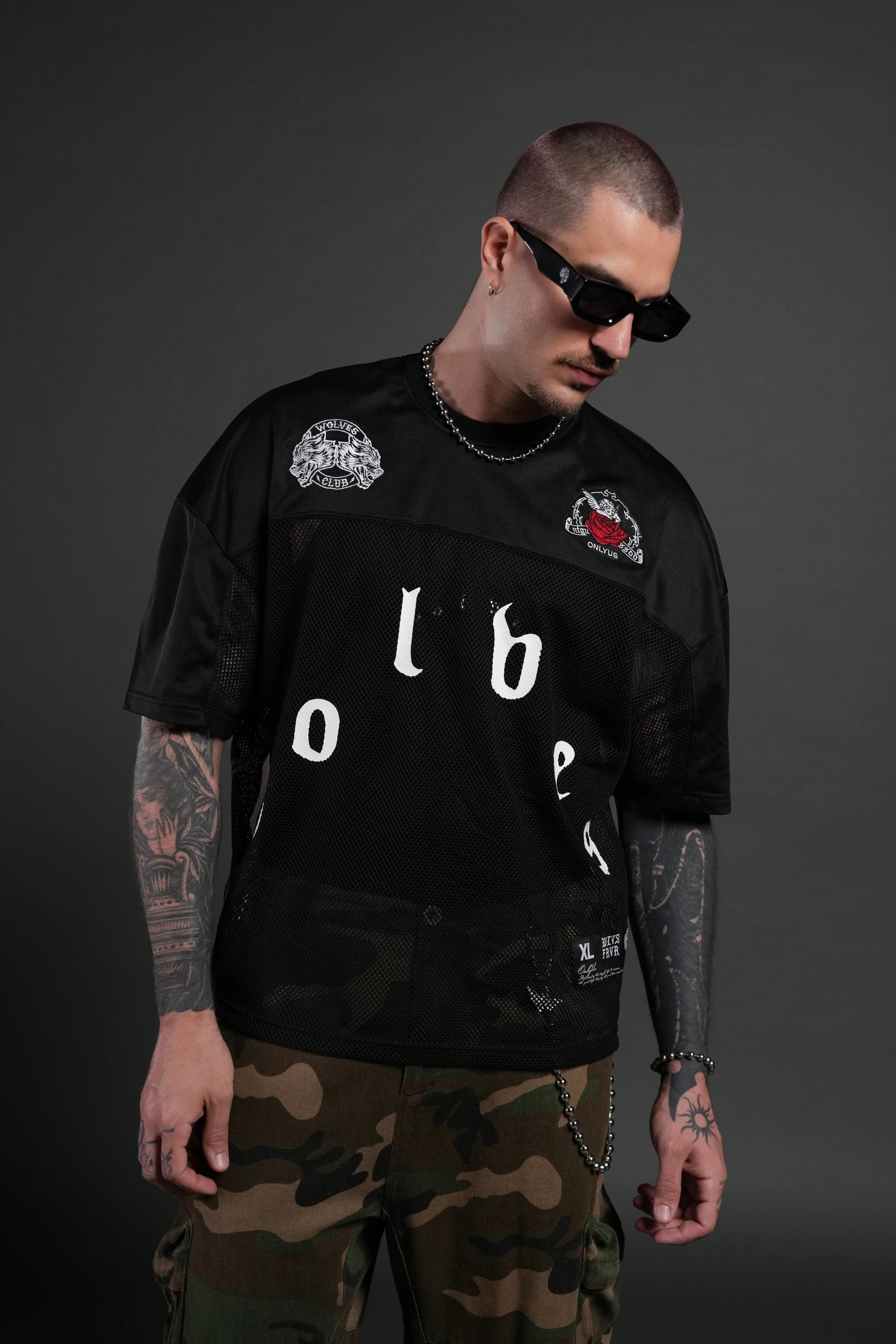 Wolves Pyramid Bobby B Jersey in Black - Image 4