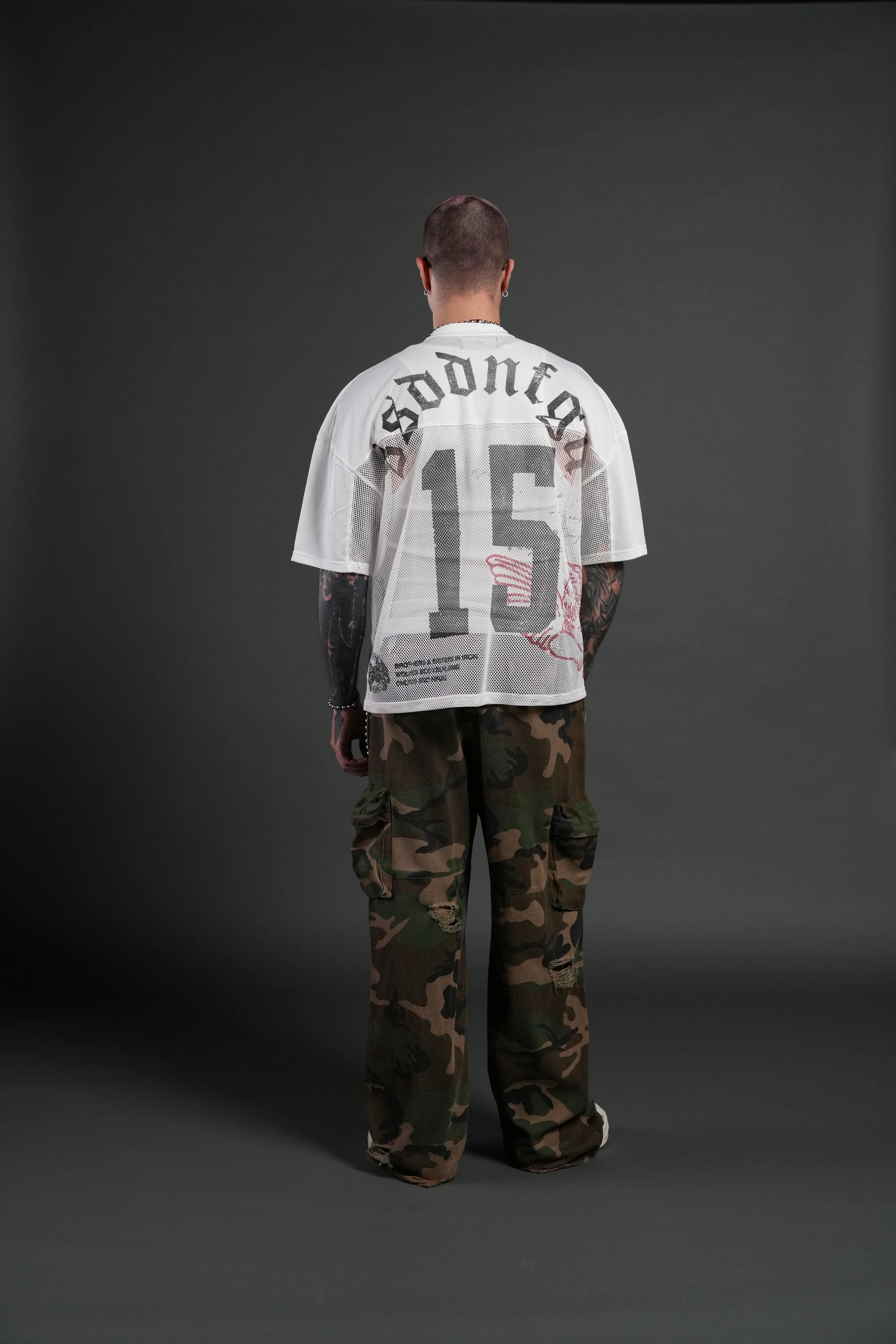 Wolves Pyramid Bobby B Jersey in White - Image 6