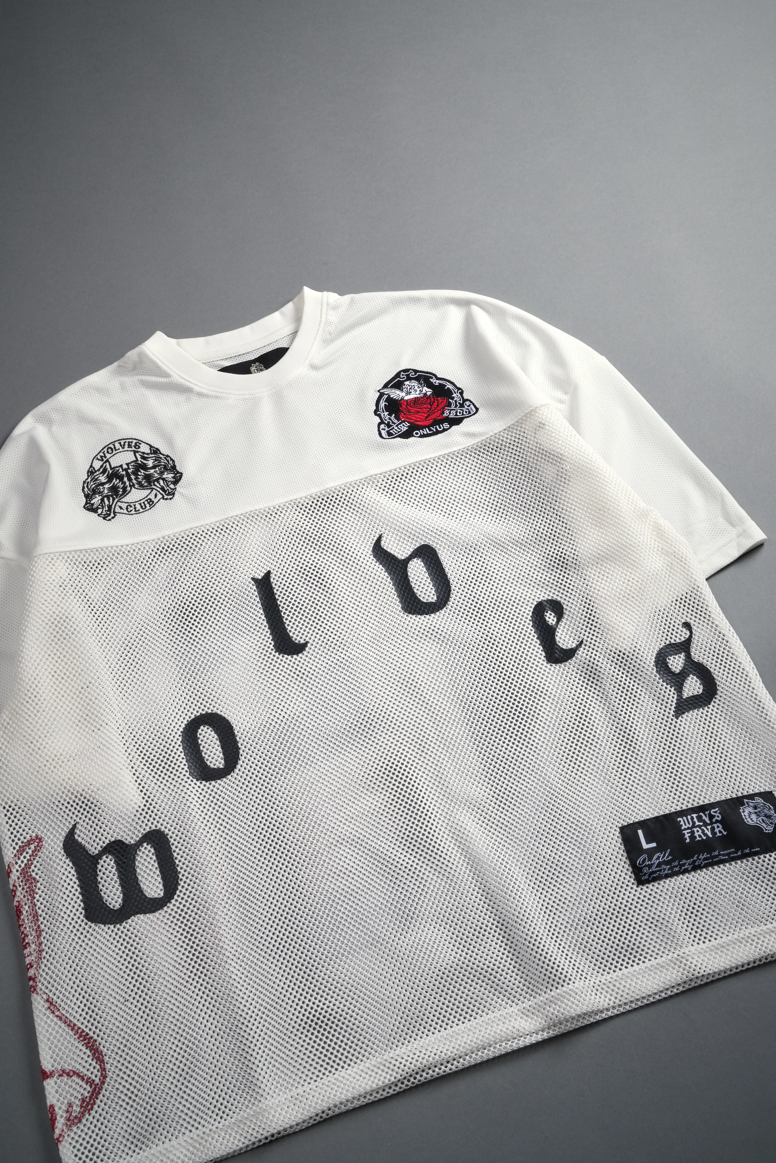 Wolves Pyramid Bobby B Jersey in White - Image 9