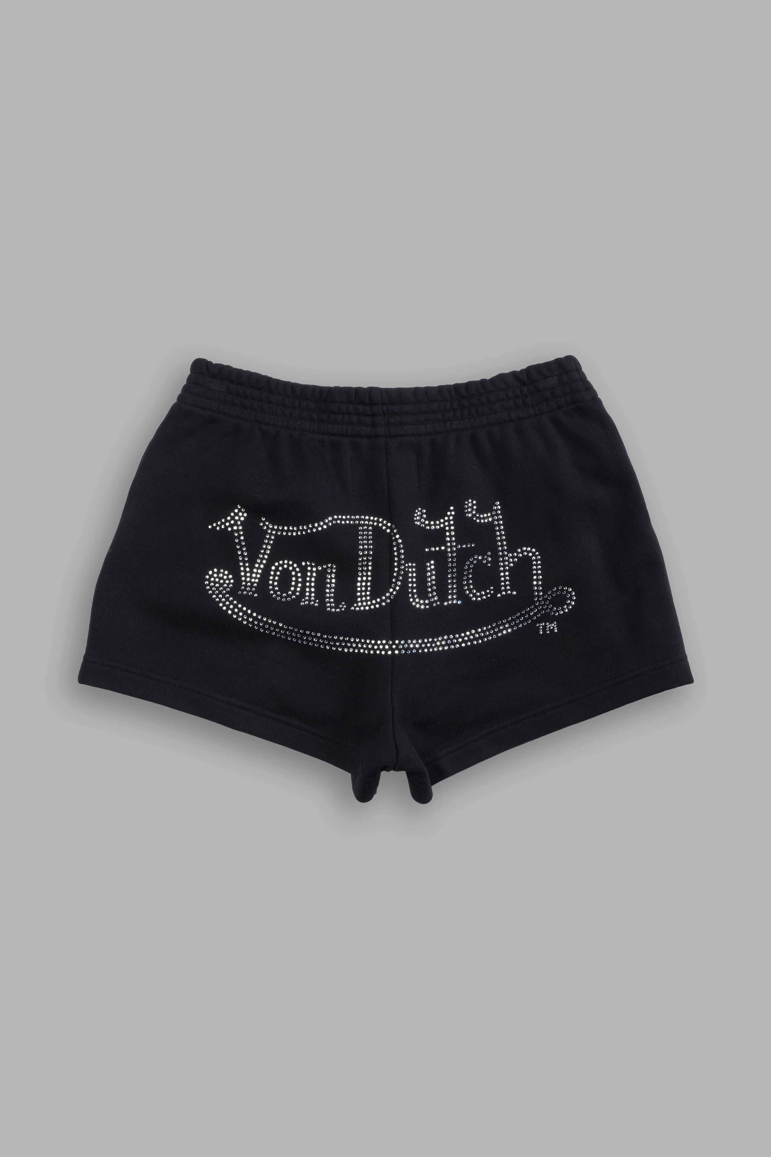 Y2Kulture Ellie Sweat Shorts in Black - Image 9