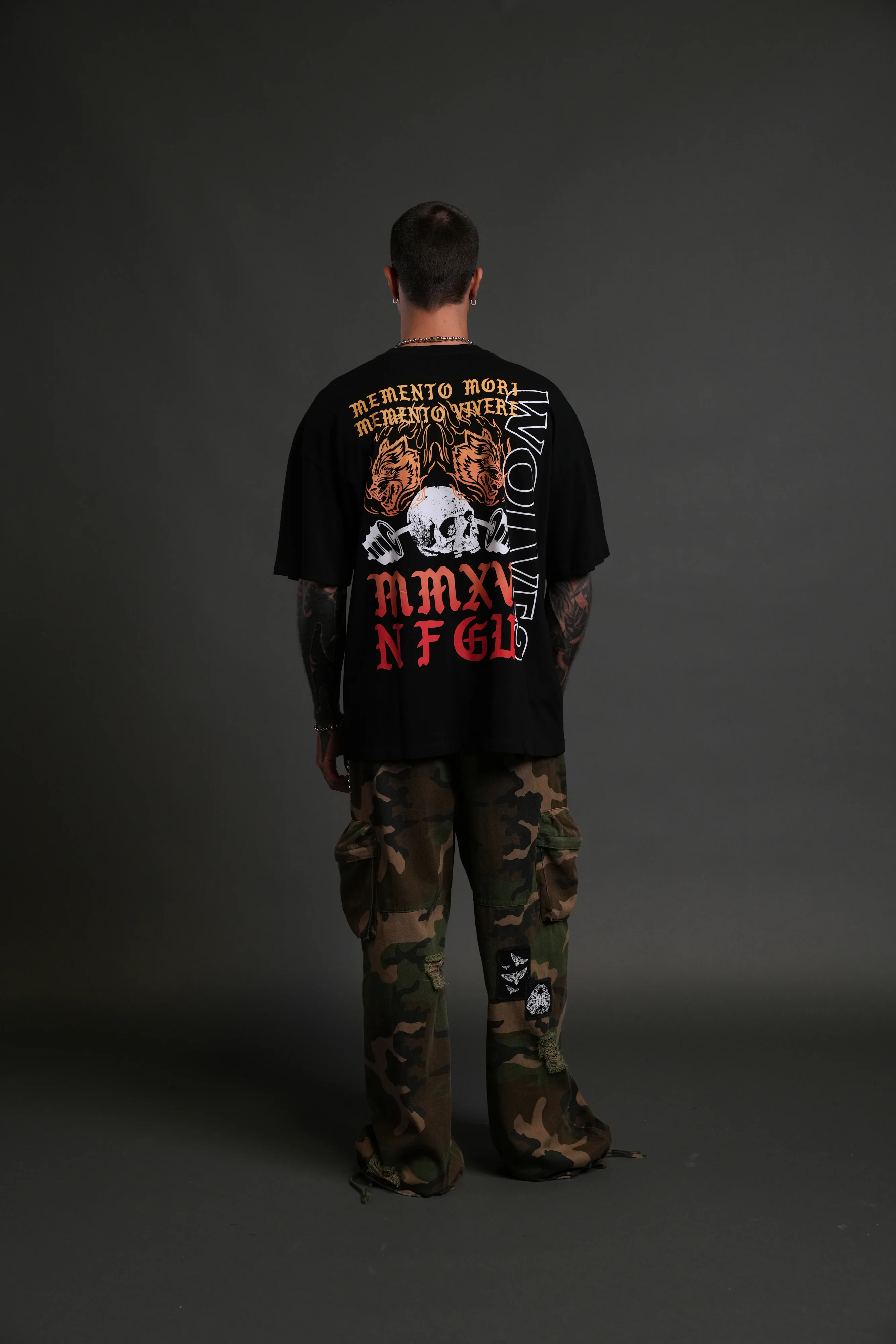 Yesterday's Gone "Premium" Oversized Tee in Black - Image 6