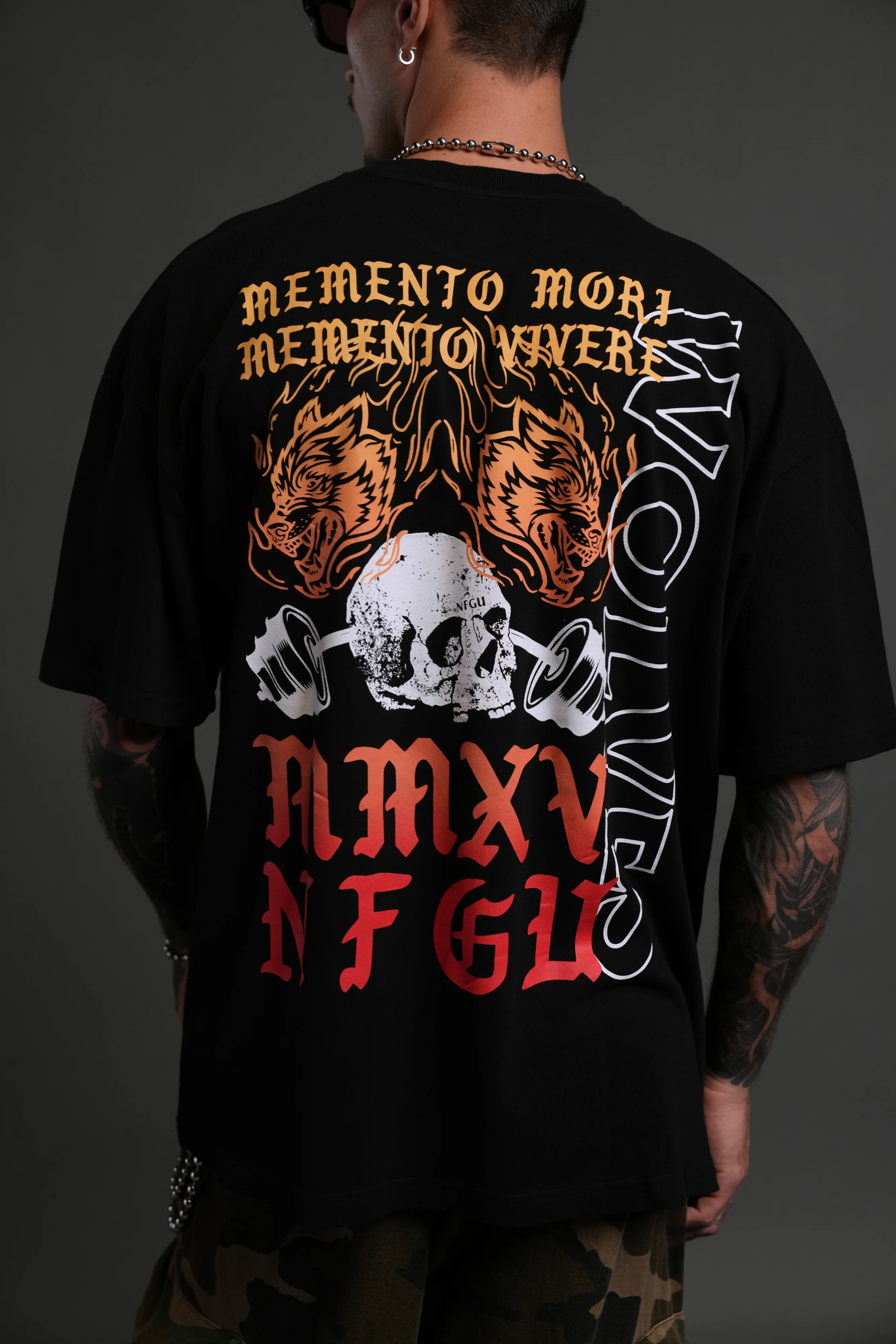 Yesterday's Gone "Premium" Oversized Tee in Black - Image 8
