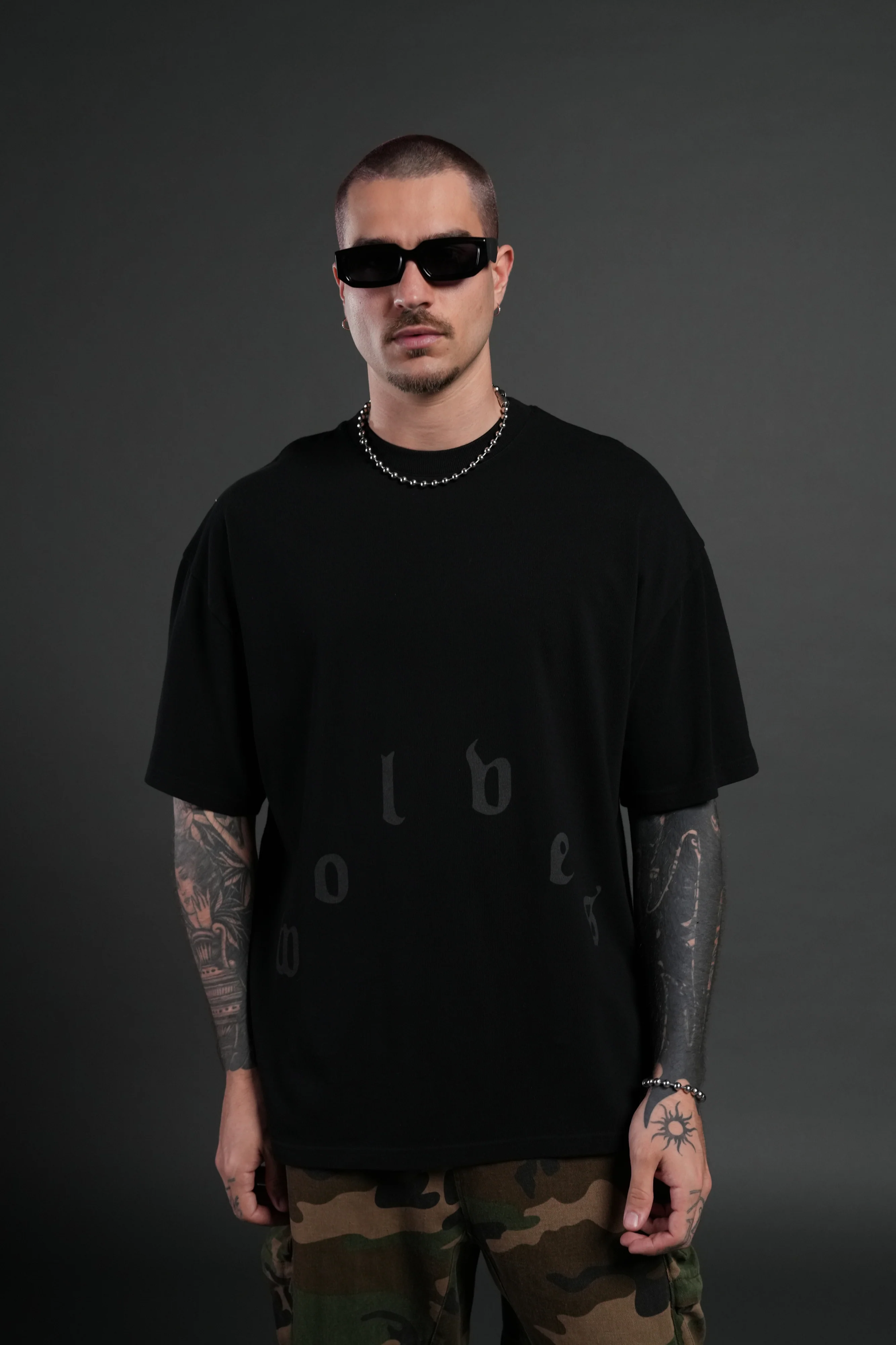 You Are the Reason Premium Oversized Tee in Black - Image 3