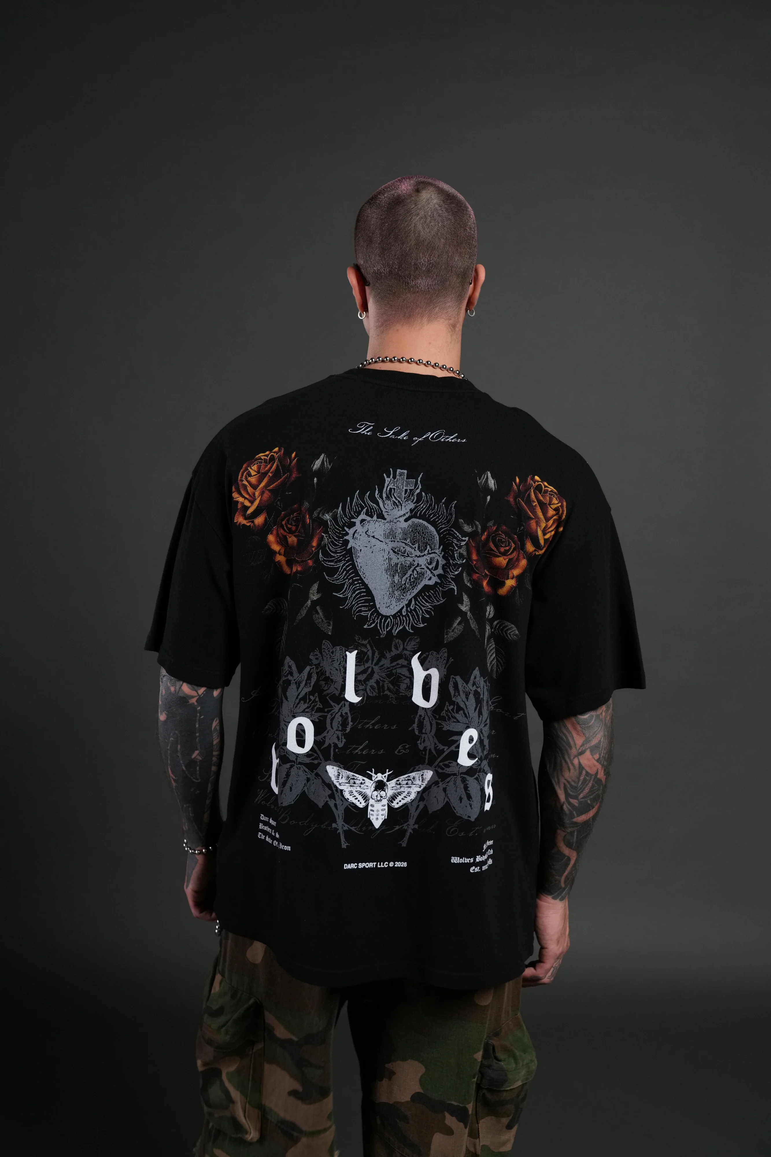 You Are the Reason Premium Oversized Tee in Black - Image 5