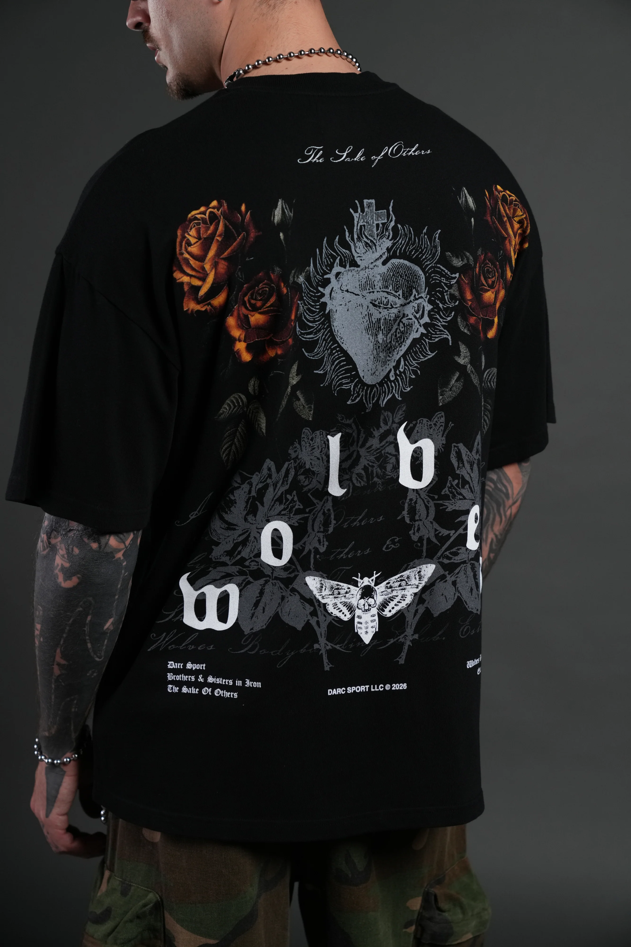 You Are the Reason Premium Oversized Tee in Black - Image 7