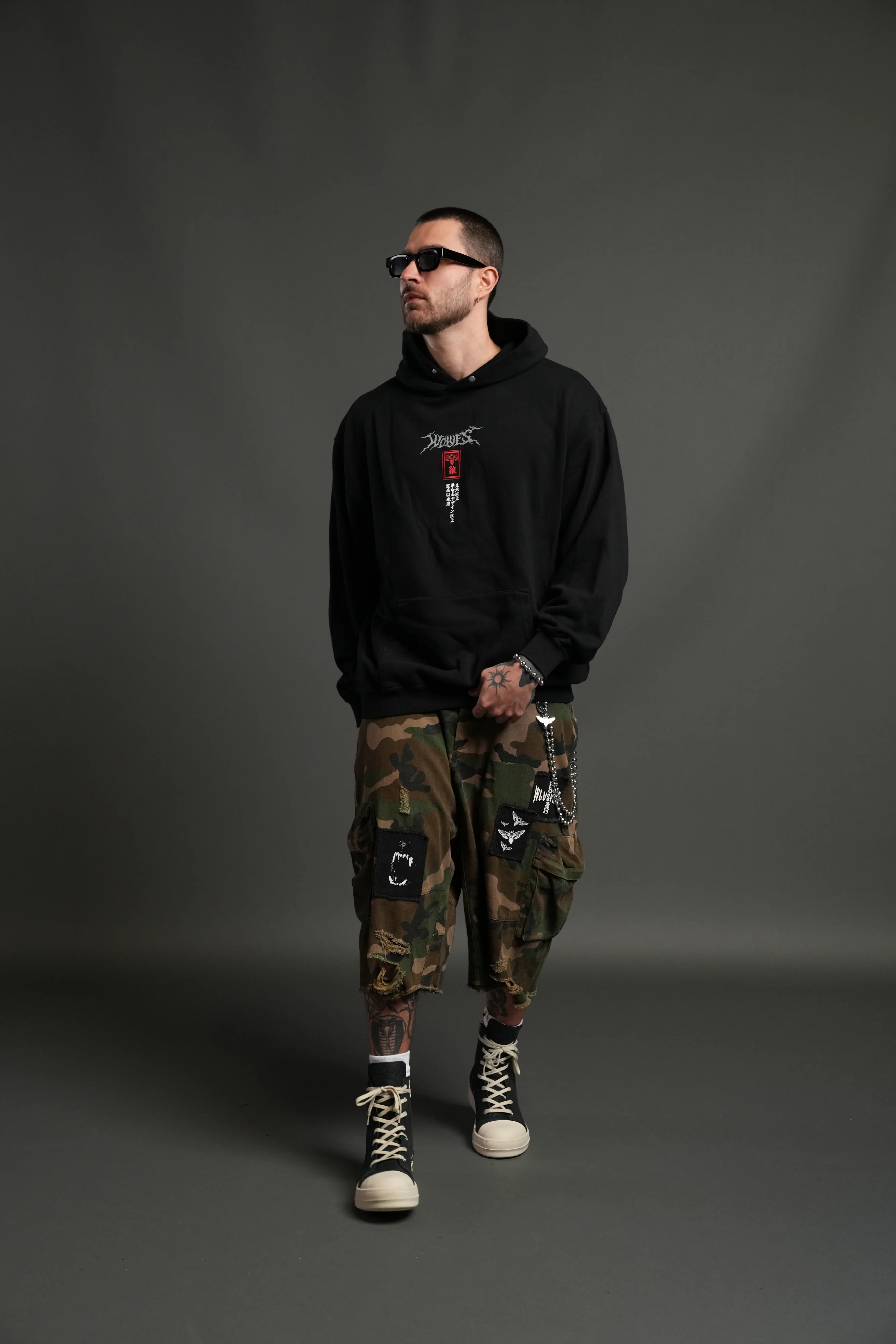 Zenitsu NFGU "Pierce" Hoodie in Black - Image 5