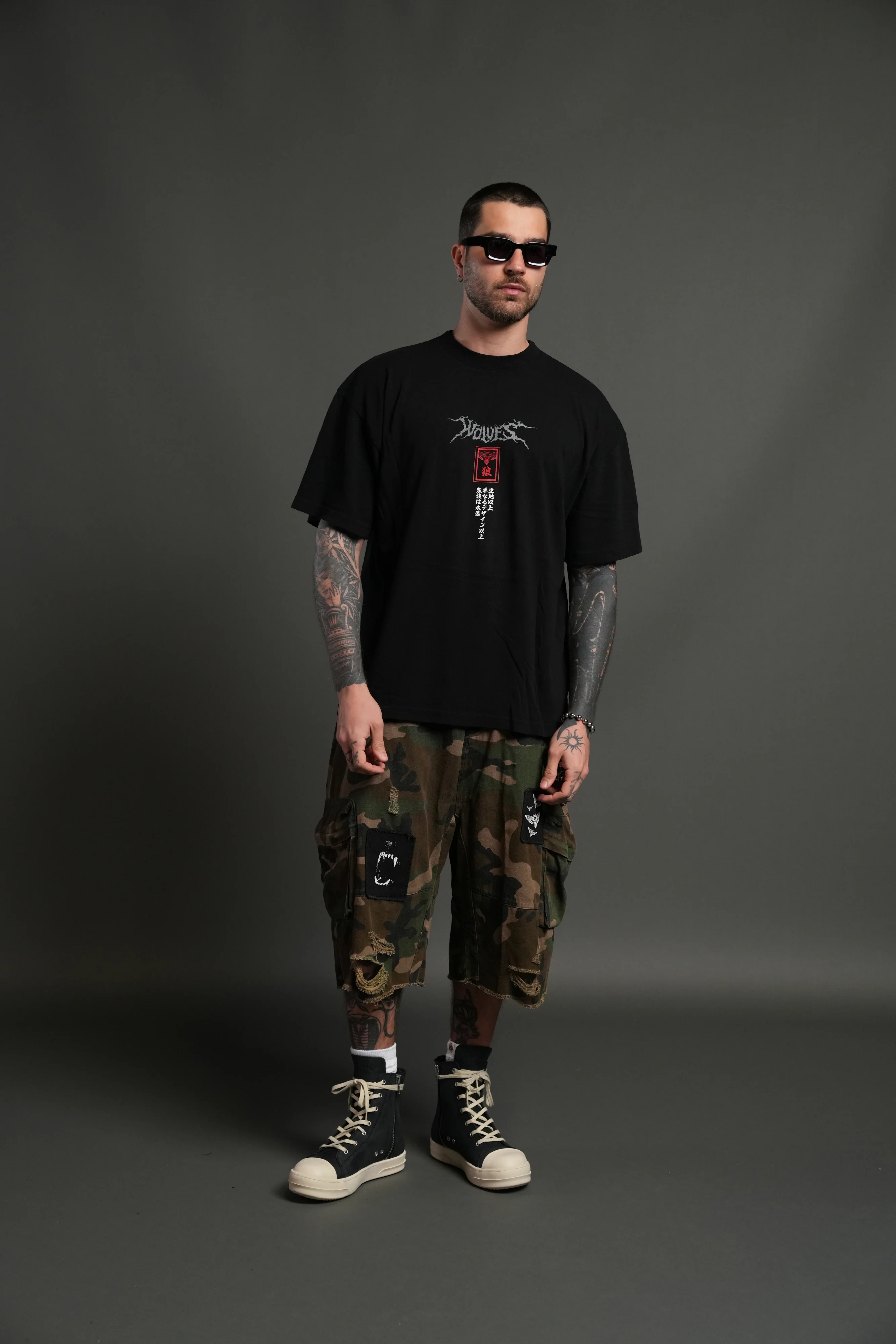 Zenitsu NFGU Premium Oversized Tee in Black - Image 5