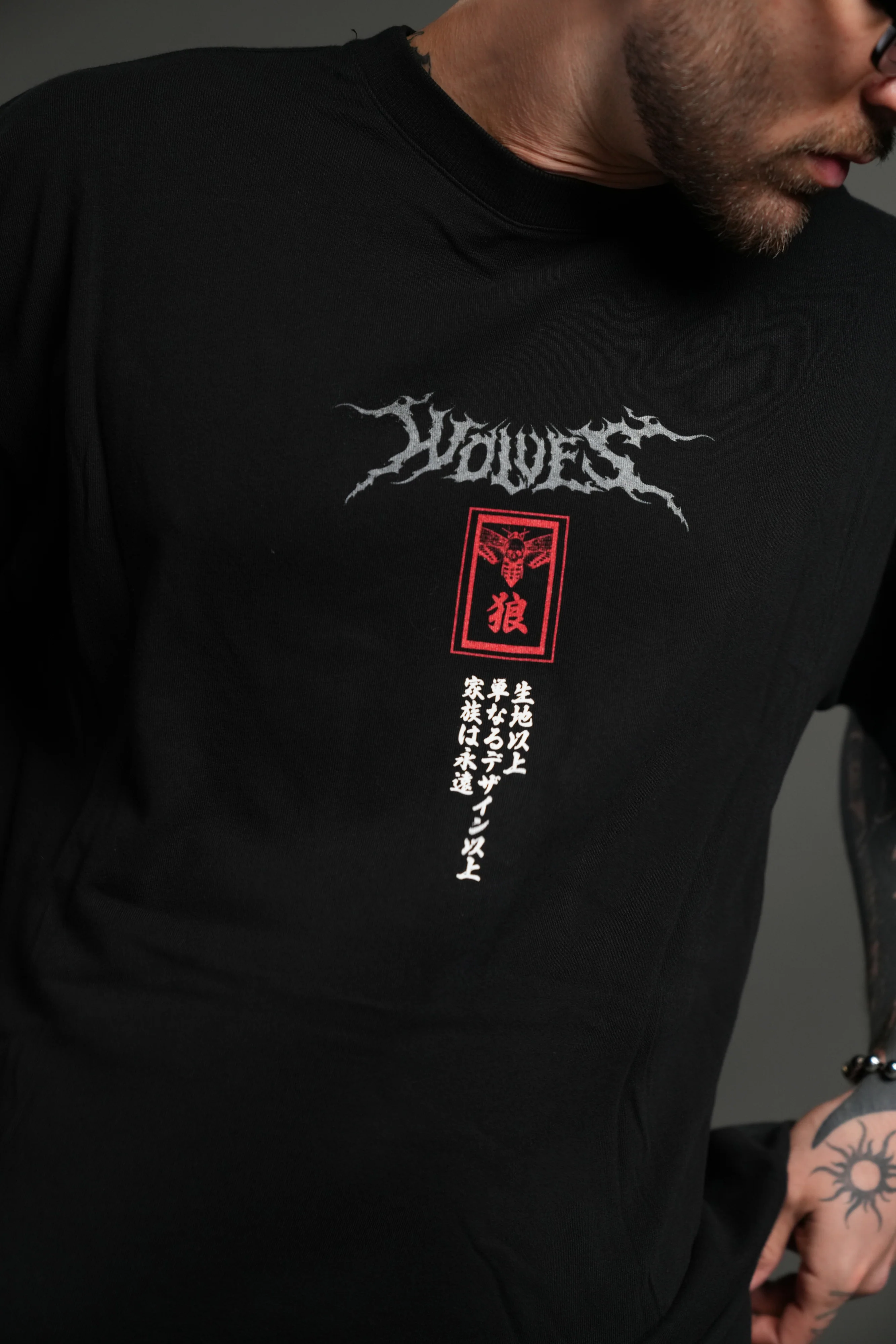 Zenitsu NFGU Premium Oversized Tee in Black - Image 7